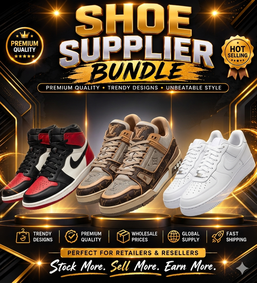 Luxury Shoe Supplier Bundle (US Supplier + Reselling Guide)
