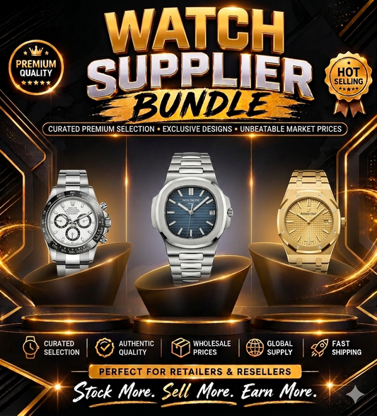 Luxury Watch Supplier Bundle (US Supplier +  Reselling Guide)
