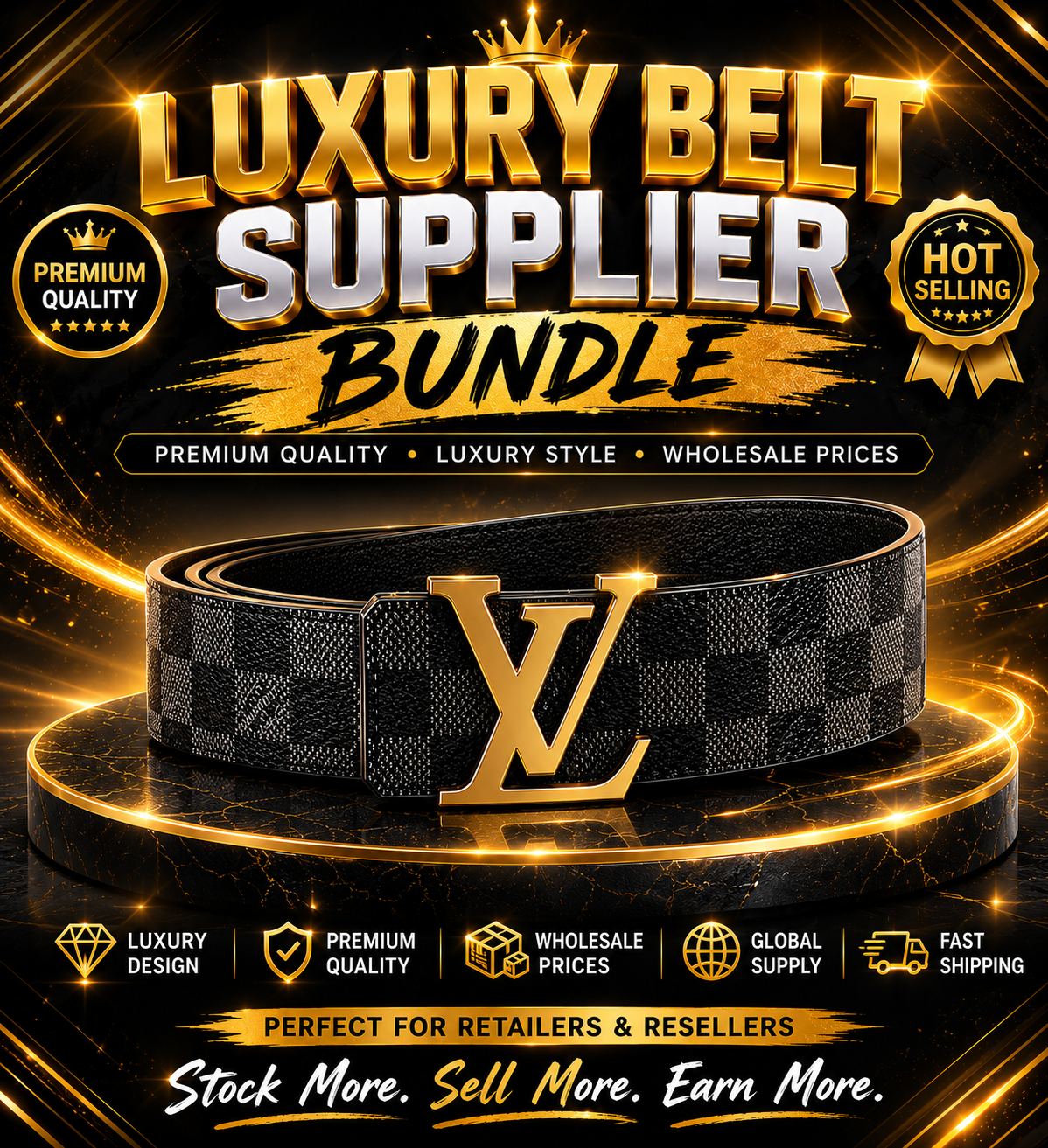 Belt Supplier Bundle (US Supplier +  Reselling Guide)